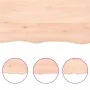 Estante de pared madera maciza roble sin tratar 140x30x(2-4) cm by , Shelves and shelves - Ref: Foro24-363580, Price: 44,60 €...