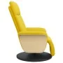 Sillón reclinable con reposapiés tela amarillo claro | Foro24.es | Tu tienda online para hogar, jardín y más Foro24.es