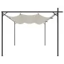 Pérgola con cubierta retráctil color crema 395x292x230 cm von , Zelte und Pavillons - Ref: Foro24-360117, Preis: 305,16 €, Ra...