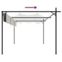 Pérgola con cubierta retráctil color crema 395x292x230 cm von , Zelte und Pavillons - Ref: Foro24-360117, Preis: 305,16 €, Ra...