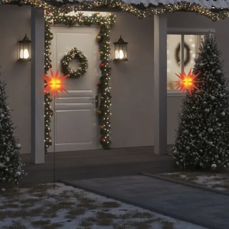 Lámparas de Navidad LED plegables 3 unidades rojo 57 cm | Foro24.es | Tu tienda online para hogar, jardín y más Foro24.es