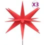 Lámparas de Navidad LED plegables 3 unidades rojo 57 cm | Foro24.es | Tu tienda online para hogar, jardín y más Foro24.es