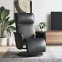 Sillón reclinable masaje con reposapiés cuero sintético negro von , Sessel - Ref: Foro24-356557, Preis: 250,75 €, Rabatt: -5%%
