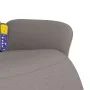 Sillón reclinable de masaje con reposapiés tela gris taupe | Foro24.es | Tu tienda online para hogar, jardín y más Foro24.es