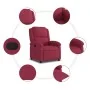 Sillón reclinable de terciopelo rojo tinto by , Armchairs - Ref: Foro24-371802, Price: 218,83 €, Discount: %