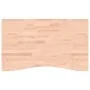 Tablero de escritorio madera maciza de haya 100x(55-60)x4 cm by , Desk accessories and products - Ref: Foro24-356046, Price: ...
