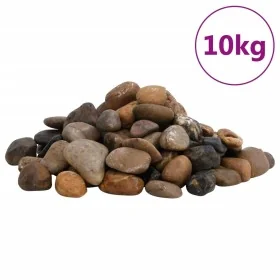 Guijarros pulidos colores mezclados 10 kg 2-5 cm de , Decoración de acuarios - Ref: Foro24-155331, Precio: 32,37 €, Descuento: %