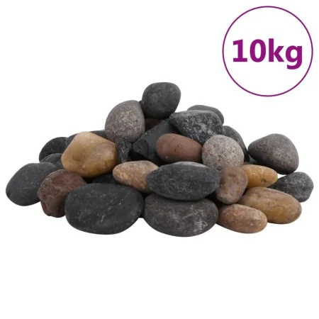 Guijarros pulidos colores mezclados 10 kg 5-8 cm von , Aquariumdekoration - Ref: Foro24-155333, Preis: 32,51 €, Rabatt: %