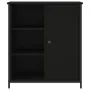 Aparador de madera de ingeniería negro 70x30x80 cm | Foro24.es | Tu tienda online para hogar, jardín y más Foro24.es