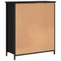 Aparador de madera de ingeniería negro 70x30x80 cm | Foro24.es | Tu tienda online para hogar, jardín y más Foro24.es