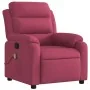 Sillón de masaje reclinable de terciopelo vino tinto | Foro24.es | Tu tienda online para hogar, jardín y más Foro24.es