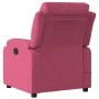 Sillón de masaje reclinable de terciopelo vino tinto | Foro24.es | Tu tienda online para hogar, jardín y más Foro24.es