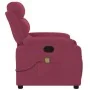 Sillón de masaje reclinable de terciopelo vino tinto | Foro24.es | Tu tienda online para hogar, jardín y más Foro24.es