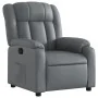 Sillón reclinable de cuero sintético gris von , Sessel - Ref: Foro24-373563, Preis: 206,14 €, Rabatt: %