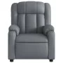 Sillón reclinable de cuero sintético gris von , Sessel - Ref: Foro24-373563, Preis: 206,14 €, Rabatt: %
