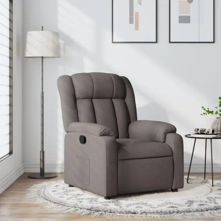 Sillón reclinable de tela gris taupe von , Sessel - Ref: Foro24-373582, Preis: 234,98 €, Rabatt: %