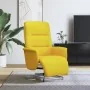 Sillón reclinable con reposapiés tela amarillo claro | Foro24.es | Tu tienda online para hogar, jardín y más Foro24.es