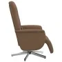 Sillón reclinable de masaje con reposapiés tela marrón | Foro24.es | Tu tienda online para hogar, jardín y más Foro24.es