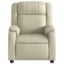 Sillón reclinable de cuero sintético crema | Foro24.es | Tu tienda online para hogar, jardín y más Foro24.es