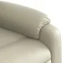 Sillón reclinable de cuero sintético crema | Foro24.es | Tu tienda online para hogar, jardín y más Foro24.es