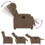 Sillón reclinable de tela marrón | Foro24.es | Tu tienda online para hogar, jardín y más Foro24.es