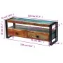 Mueble de TV madera maciza reciclada von , TV-Möbel - Ref: Foro24-243275, Preis: 246,04 €, Rabatt: %