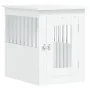 Jaula para perros madera de ingeniería blanco 45x62x59 cm de , Casetas para perros - Ref: Foro24-838309, Precio: 76,25 €, Des...