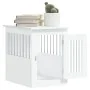 Jaula para perros madera de ingeniería blanco 45x62x59 cm de , Casetas para perros - Ref: Foro24-838309, Precio: 76,25 €, Des...