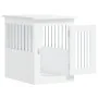 Jaula para perros madera de ingeniería blanco 45x62x59 cm de , Casetas para perros - Ref: Foro24-838309, Precio: 76,25 €, Des...