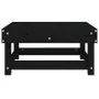 Taburete de jardín madera maciza de pino negro de , Sofás modulares de exterior - Ref: Foro24-825384, Precio: 60,85 €, Descue...