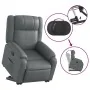 Sillón reclinable elevable cuero artificial gris | Foro24.es | Tu tienda online para hogar, jardín y más Foro24.es