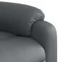 Sillón reclinable elevable cuero artificial gris | Foro24.es | Tu tienda online para hogar, jardín y más Foro24.es