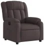Sillón reclinable eléctrico tela marrón oscuro | Foro24.es | Tu tienda online para hogar, jardín y más Foro24.es