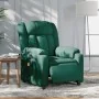 Sillón reclinable de masaje eléctrico tela verde oscuro | Foro24.es | Tu tienda online para hogar, jardín y más Foro24.es