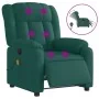 Sillón reclinable de masaje eléctrico tela verde oscuro | Foro24.es | Tu tienda online para hogar, jardín y más Foro24.es