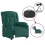 Sillón reclinable de masaje eléctrico tela verde oscuro | Foro24.es | Tu tienda online para hogar, jardín y más Foro24.es