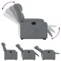 Sillón reclinable elevable eléctrico de cuero sintético gris von , Sessel - Ref: Foro24-3205281, Preis: 341,84 €, Rabatt: %