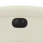 Sillón reclinable eléctrico de terciopelo blanco crema by , Armchairs - Ref: Foro24-3204287, Price: 270,27 €, Discount: -5%%