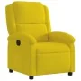 Sillón reclinable eléctrico de terciopelo amarillo de , Sillones - Ref: Foro24-3204285, Precio: 249,77 €, Descuento: %