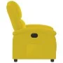 Sillón reclinable eléctrico de terciopelo amarillo de , Sillones - Ref: Foro24-3204285, Precio: 249,77 €, Descuento: %