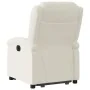 Sillón reclinable elevable terciopelo crema de , Sillones - Ref: Foro24-3204309, Precio: 307,74 €, Descuento: -5%%