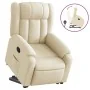 Sillón reclinable elevable de tela color crema | Foro24.es | Tu tienda online para hogar, jardín y más Foro24.es