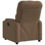 Sillón reclinable de masaje eléctrico tela marrón by , Armchairs - Ref: Foro24-3204702, Price: 294,79 €, Discount: %
