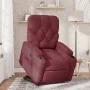 Sillón eléctrico reclinable elevable de tela rojo tinto de , Sillones - Ref: Foro24-3204737, Precio: 331,32 €, Descuento: -5%%