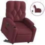 Sillón eléctrico reclinable elevable de tela rojo tinto de , Sillones - Ref: Foro24-3204737, Precio: 331,32 €, Descuento: -5%%