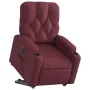 Sillón eléctrico reclinable elevable de tela rojo tinto de , Sillones - Ref: Foro24-3204737, Precio: 331,32 €, Descuento: -5%%