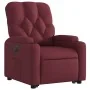 Sillón eléctrico reclinable elevable de tela rojo tinto de , Sillones - Ref: Foro24-3204737, Precio: 331,32 €, Descuento: -5%%
