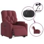 Sillón eléctrico reclinable elevable de tela rojo tinto de , Sillones - Ref: Foro24-3204737, Precio: 331,32 €, Descuento: -5%%