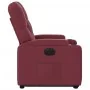 Sillón eléctrico reclinable elevable de tela rojo tinto de , Sillones - Ref: Foro24-3204737, Precio: 331,32 €, Descuento: -5%%