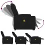 Sillón de masaje eléctrico reclinable elevable tela negro by , Armchairs - Ref: Foro24-3204406, Price: 387,91 €, Discount: %